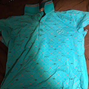 Salvatore Ferragamo color shirt